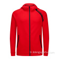 Şık Unisex Erkek Kadın Hoodie Sport Egzersiz Ceket